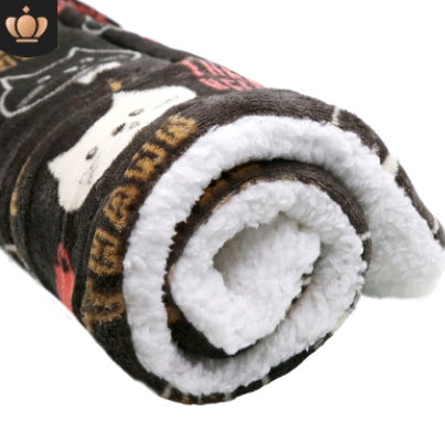 Cute Cat Blankets Dog Pet Mat - Keep Me Pawsted