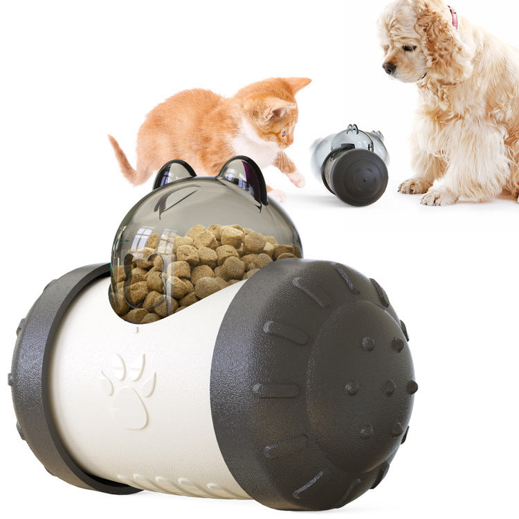 Pets Toys Dog Cat Leaking Food Ball Educational Interactive Toys Swing Bear Slow Food Ball - Keep Me Pawsted