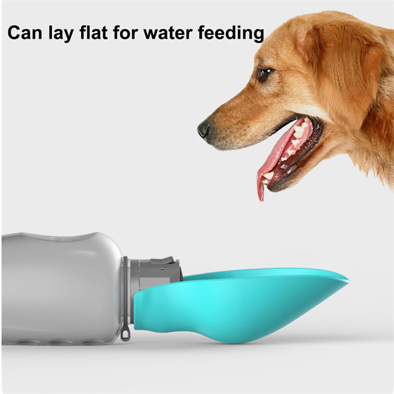 Hydrate on the go - 27oz (800ml) Leakproof pet water bottle with bowl – Perfect for walks - Keep Me Pawsted