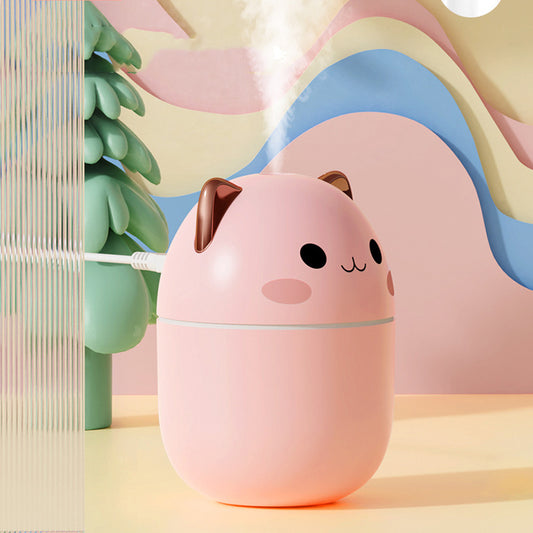 Air Humidifier Cute Cat Ultra-Silent USB Office Household Bedroom Car Aromatherapy Air Purifier With Led Cool Mist Spray - Keep Me Pawsted
